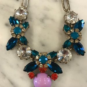 J Crew rhinestone necklace
